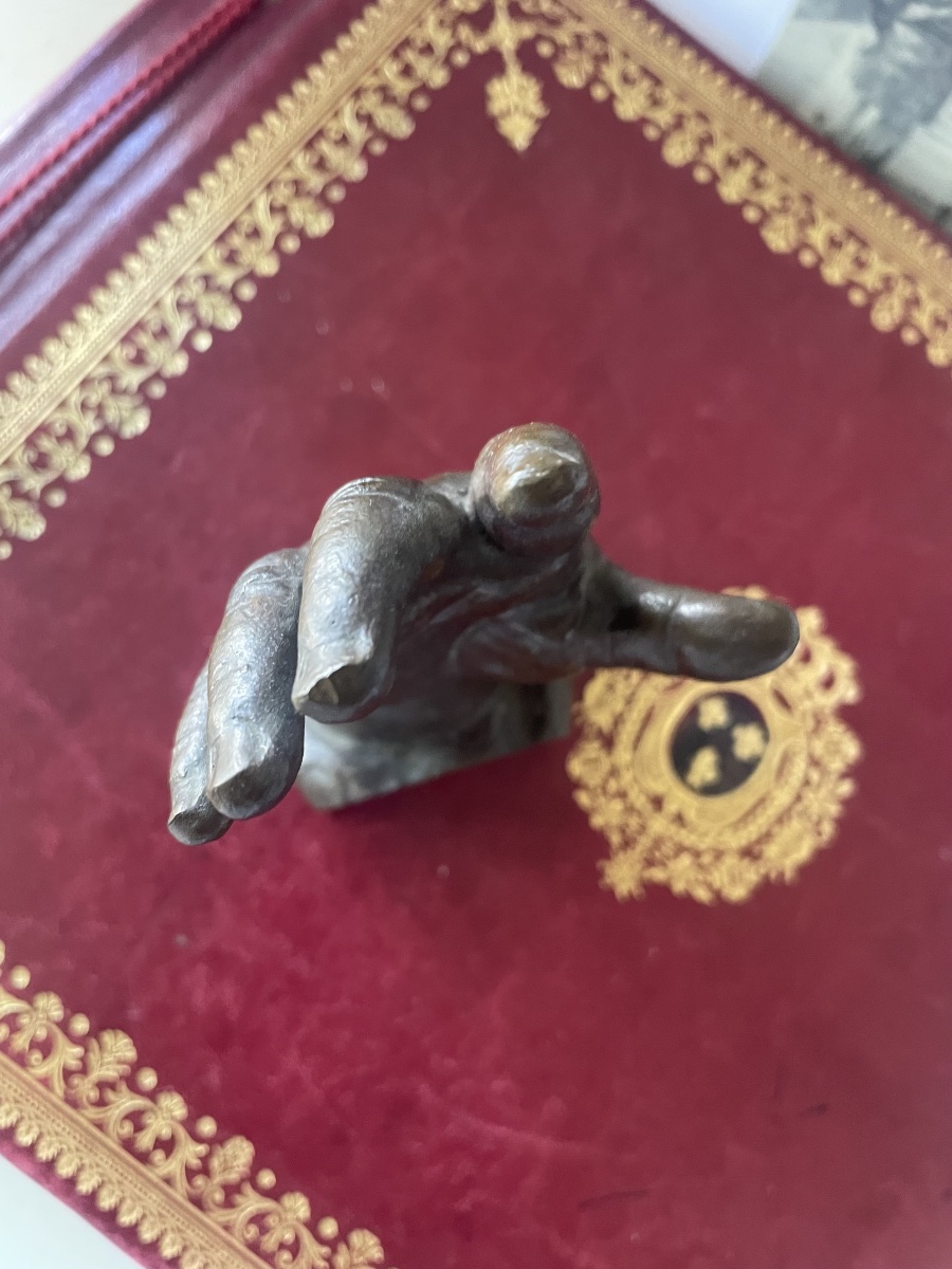 Bronze Child's Hand -photo-6