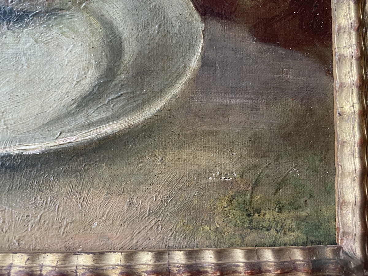 Still Life With Cheese And Fruit -photo-4
