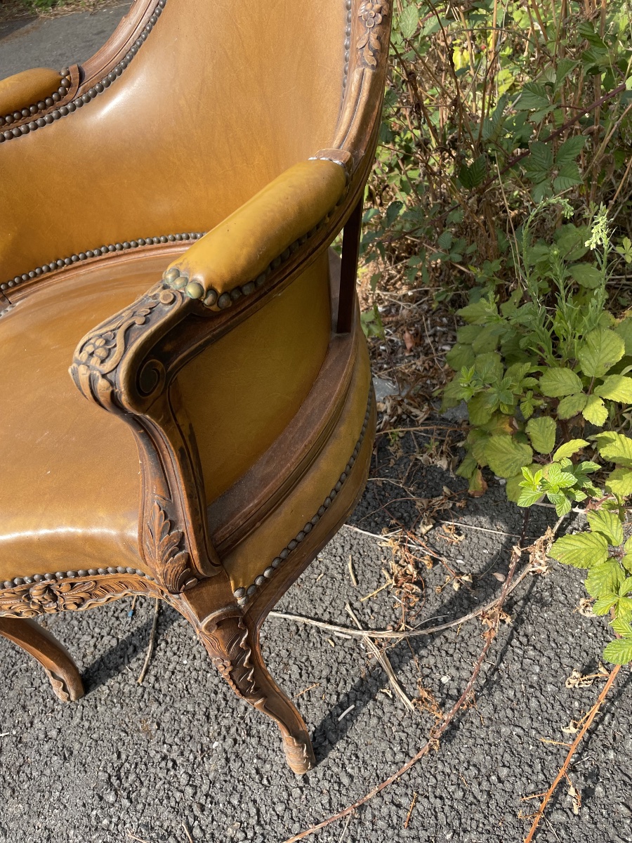 Fauteuil de bureau dit : couillard -photo-3