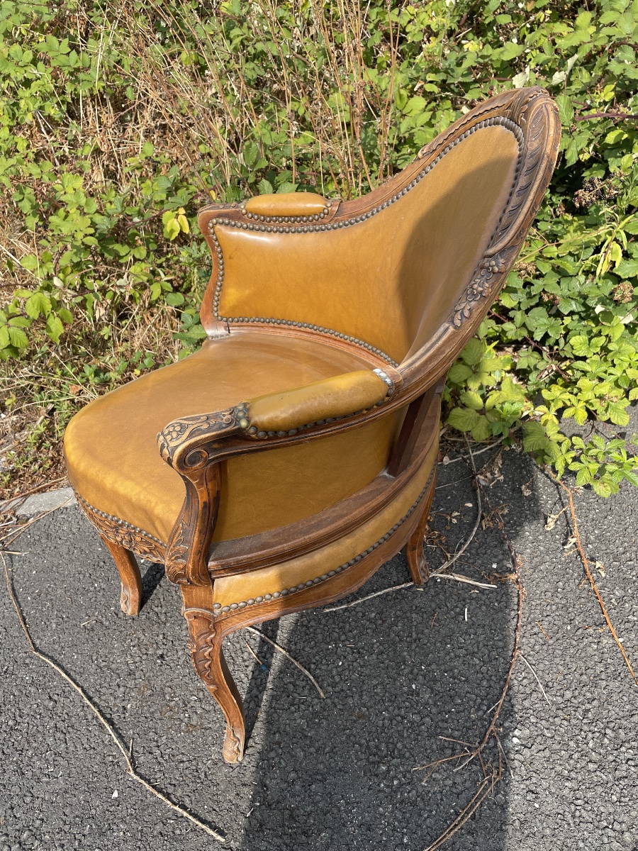Fauteuil de bureau dit : couillard -photo-2