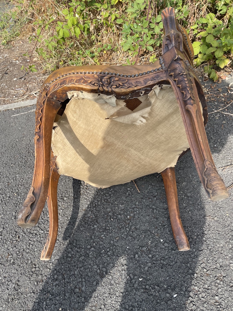 Fauteuil de bureau dit : couillard -photo-5
