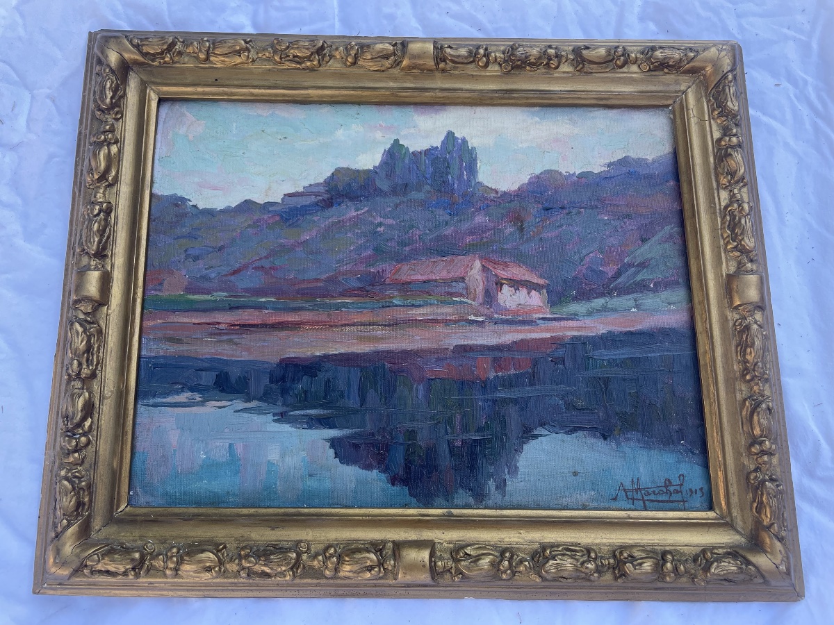 Paysage de Achille Marchal 