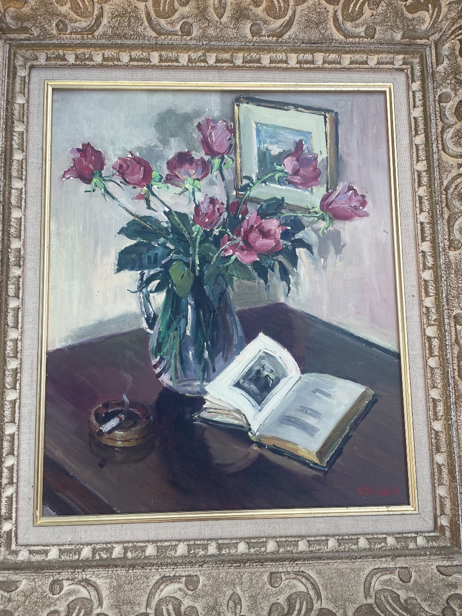 Bouquet Of Flowers And A Book -photo-1