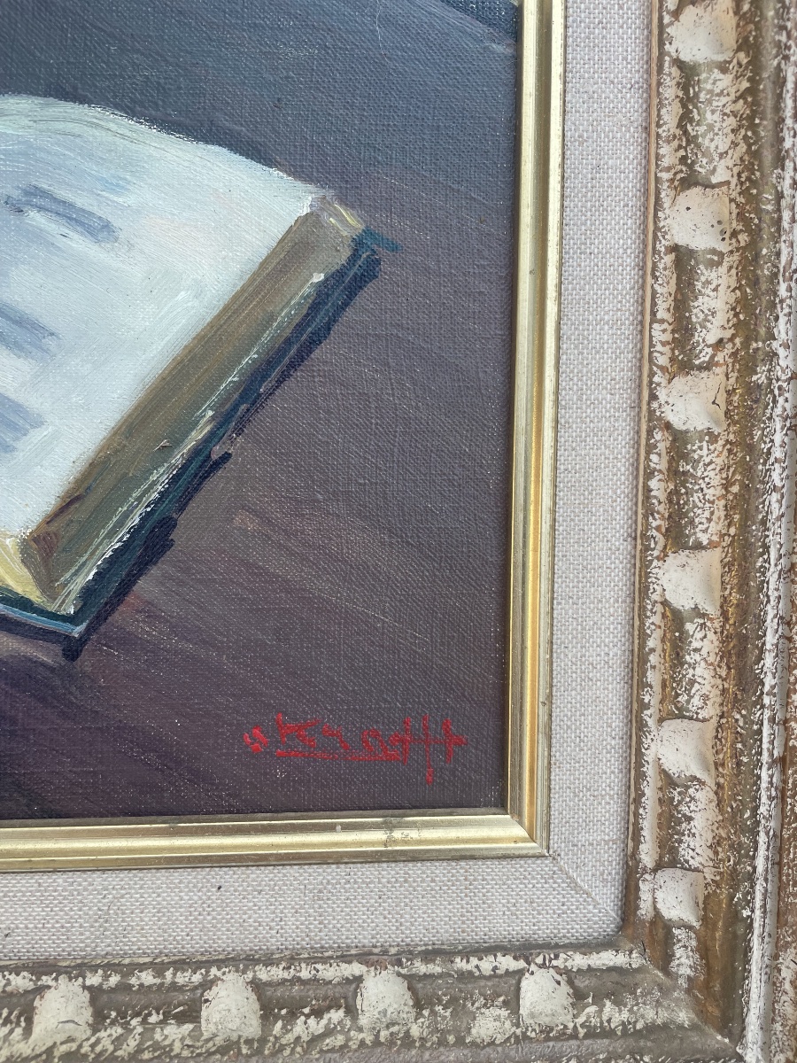 Bouquet Of Flowers And A Book -photo-8