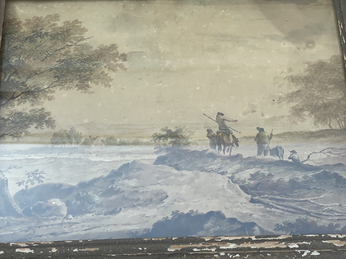 Drawing Of Farmers And Herds -photo-3