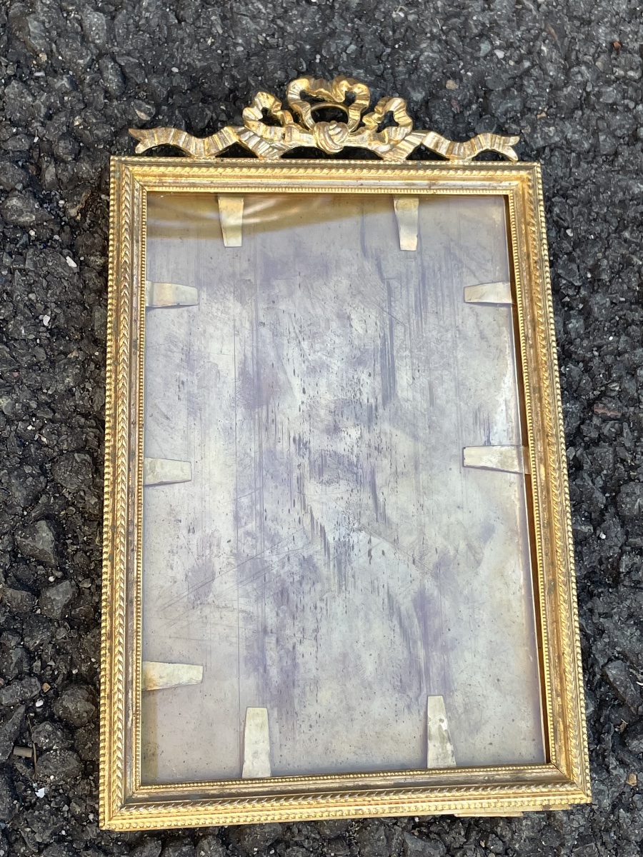 Gold-plated Bronze Picture Frame -photo-2