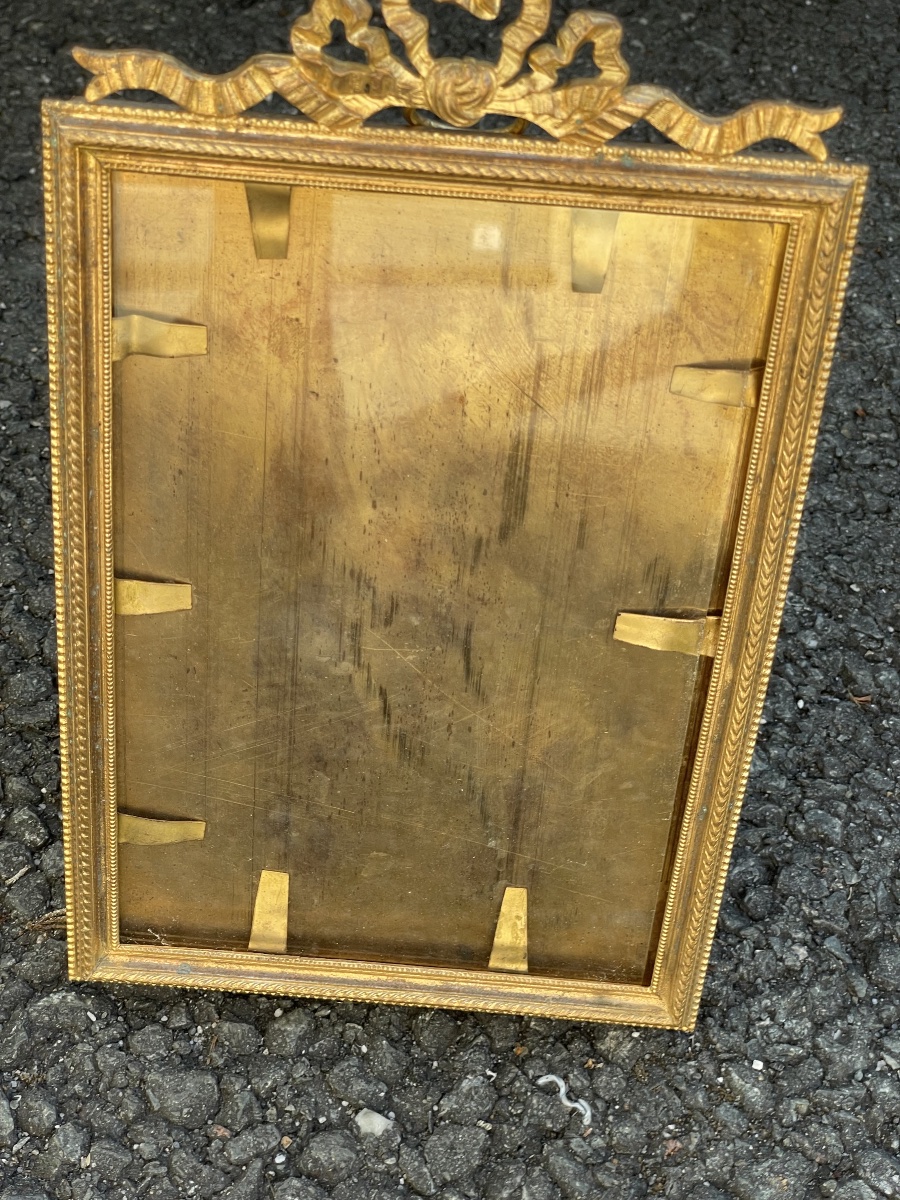 Gold-plated Bronze Picture Frame -photo-1