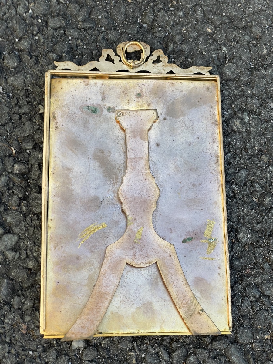 Gold-plated Bronze Picture Frame -photo-5