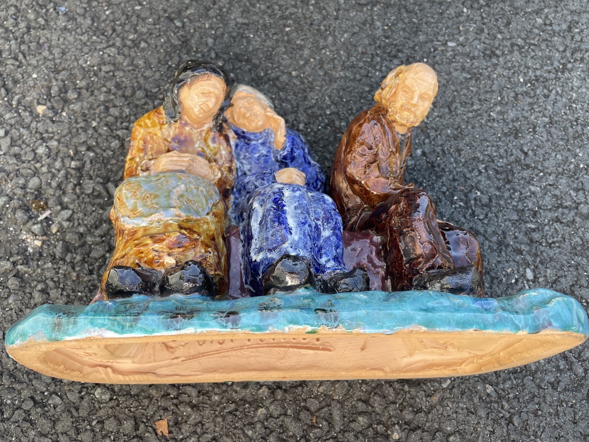 The Little Old People  Glazed Terracotta -photo-2