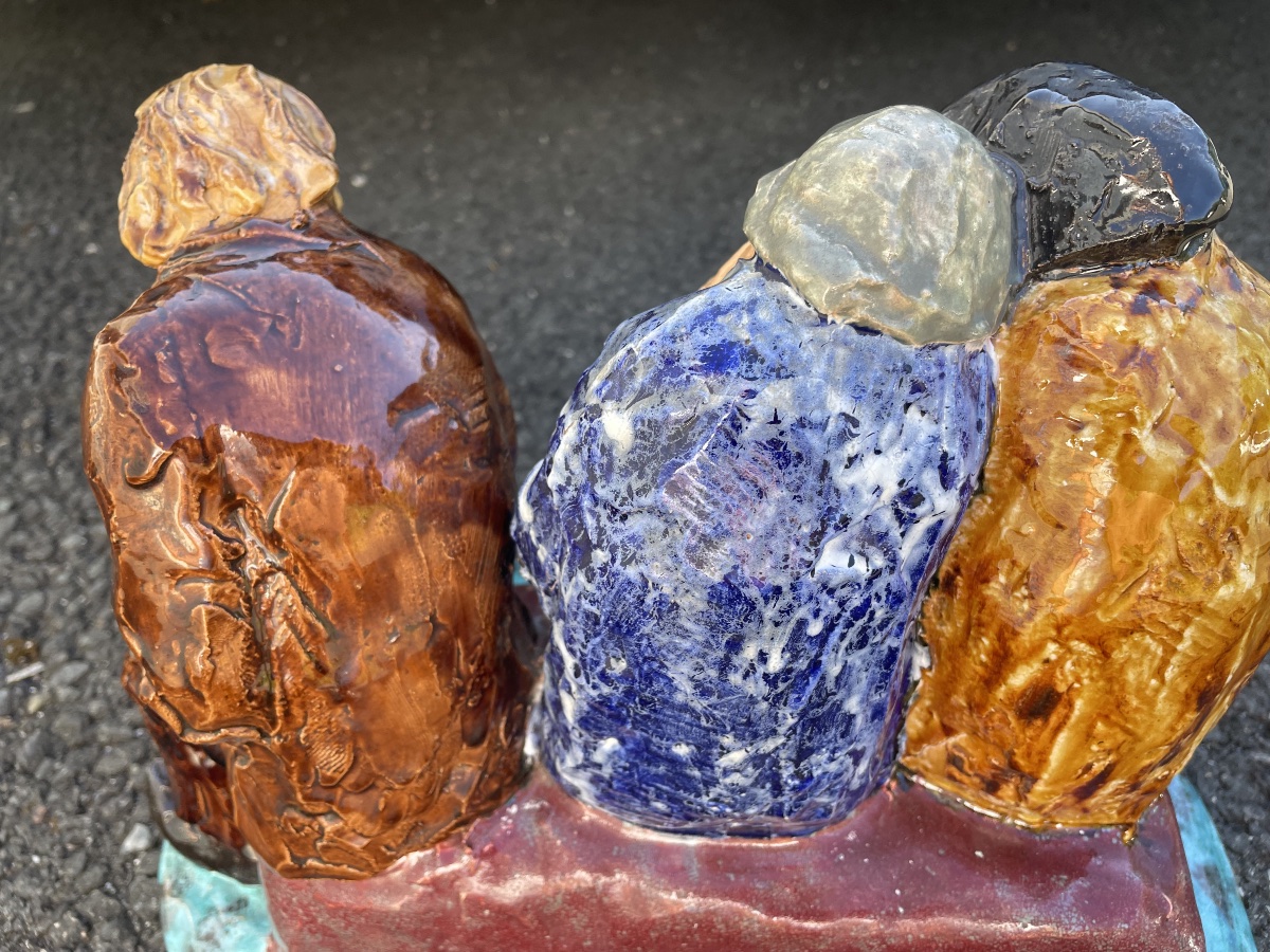 The Little Old People  Glazed Terracotta -photo-8