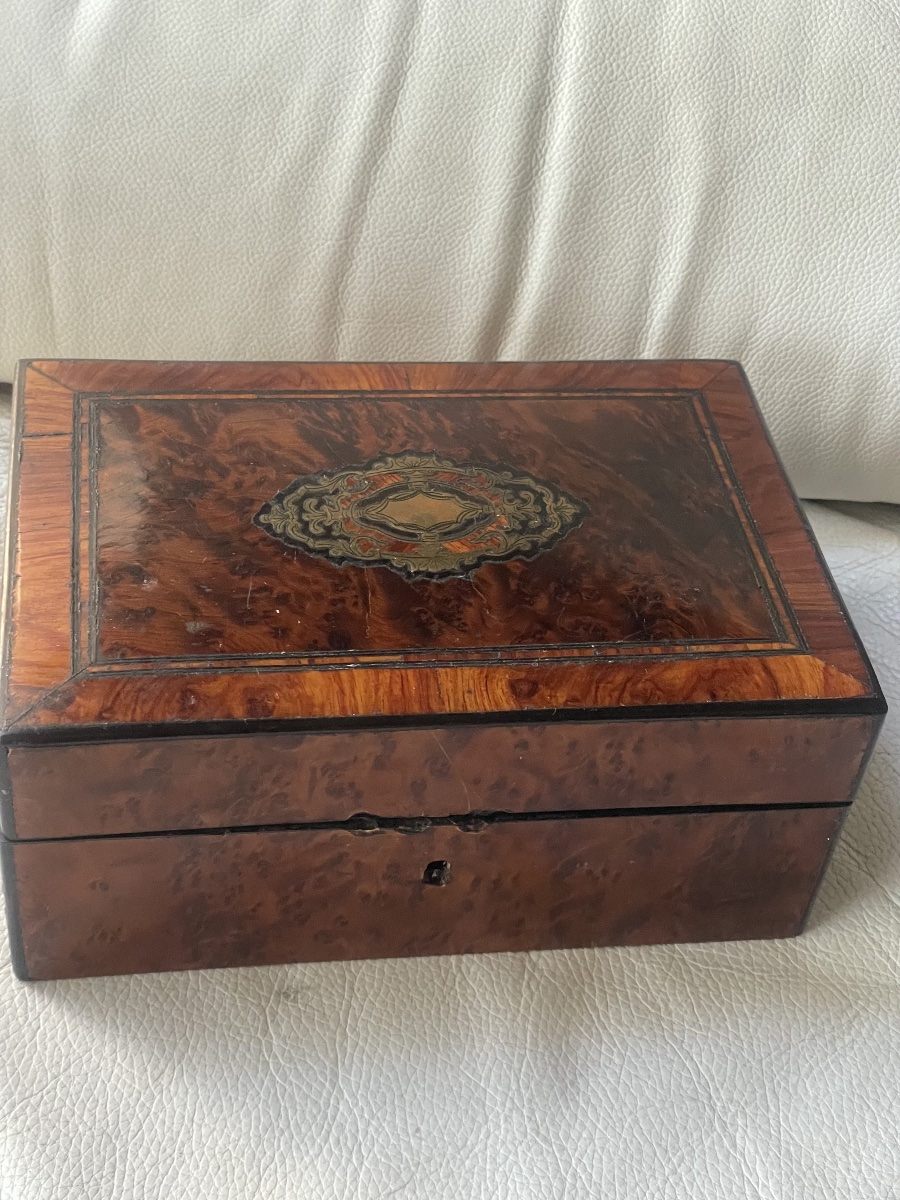 Niii Jewelry Box With Marquetry 
