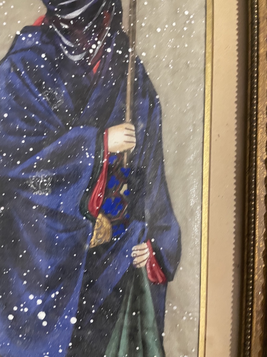 Silk Painting By Willem Dooyewaard -photo-1
