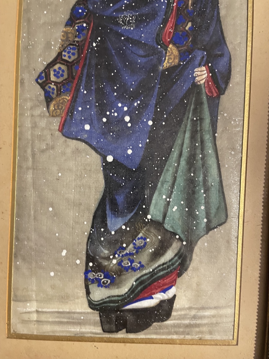 Silk Painting By Willem Dooyewaard -photo-2