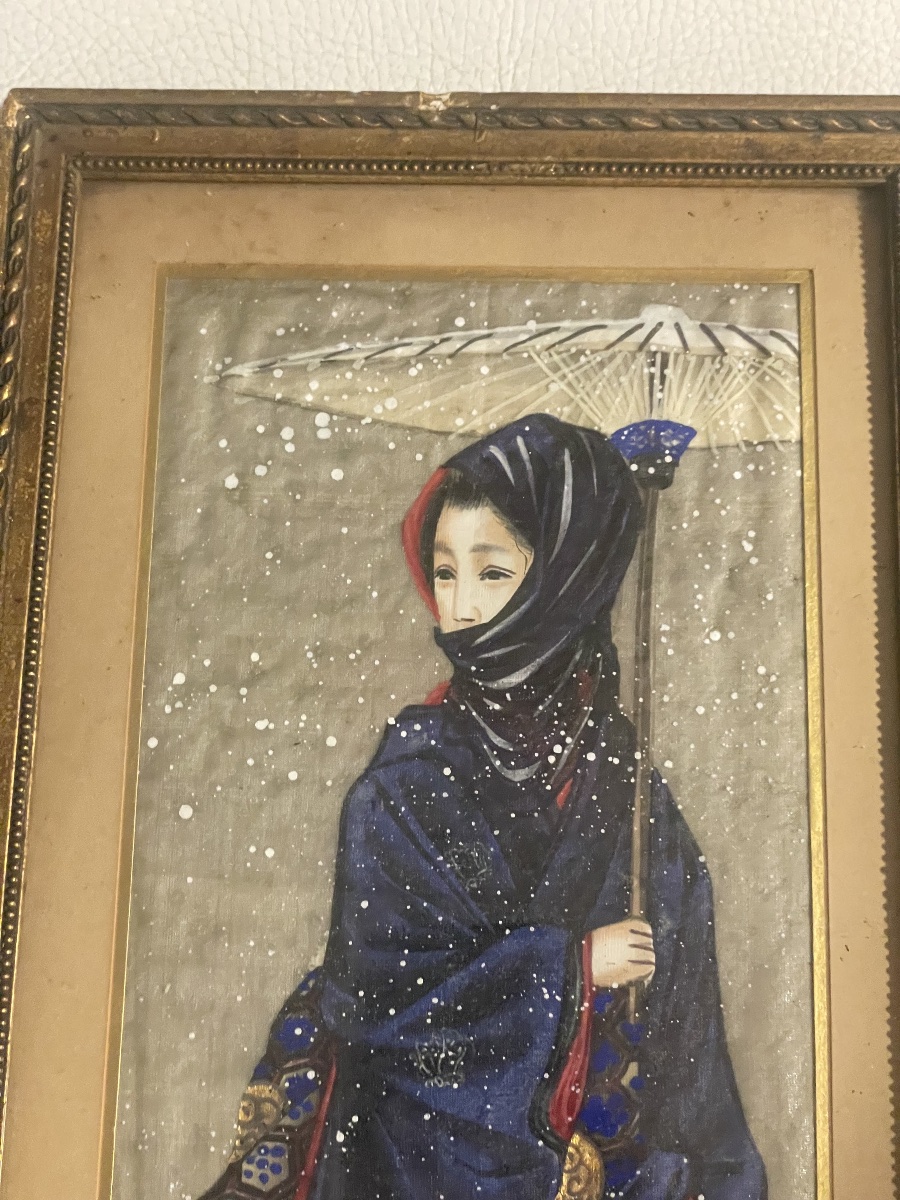 Silk Painting By Willem Dooyewaard -photo-3