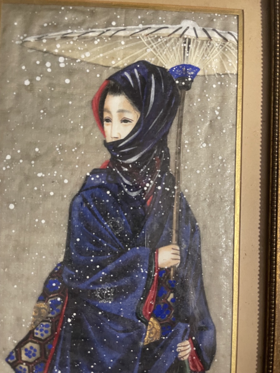 Silk Painting By Willem Dooyewaard -photo-6