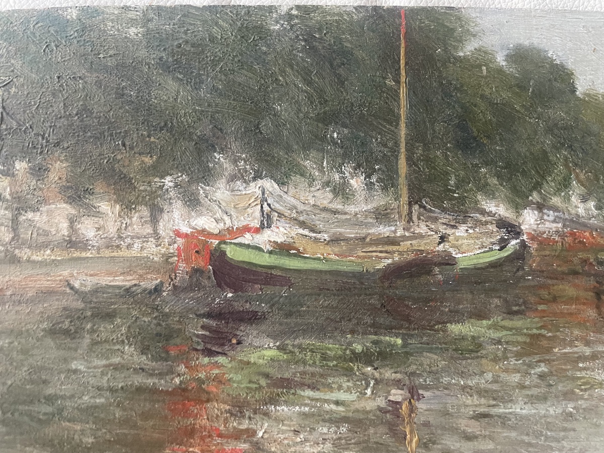Small Harbor And Boats -photo-2
