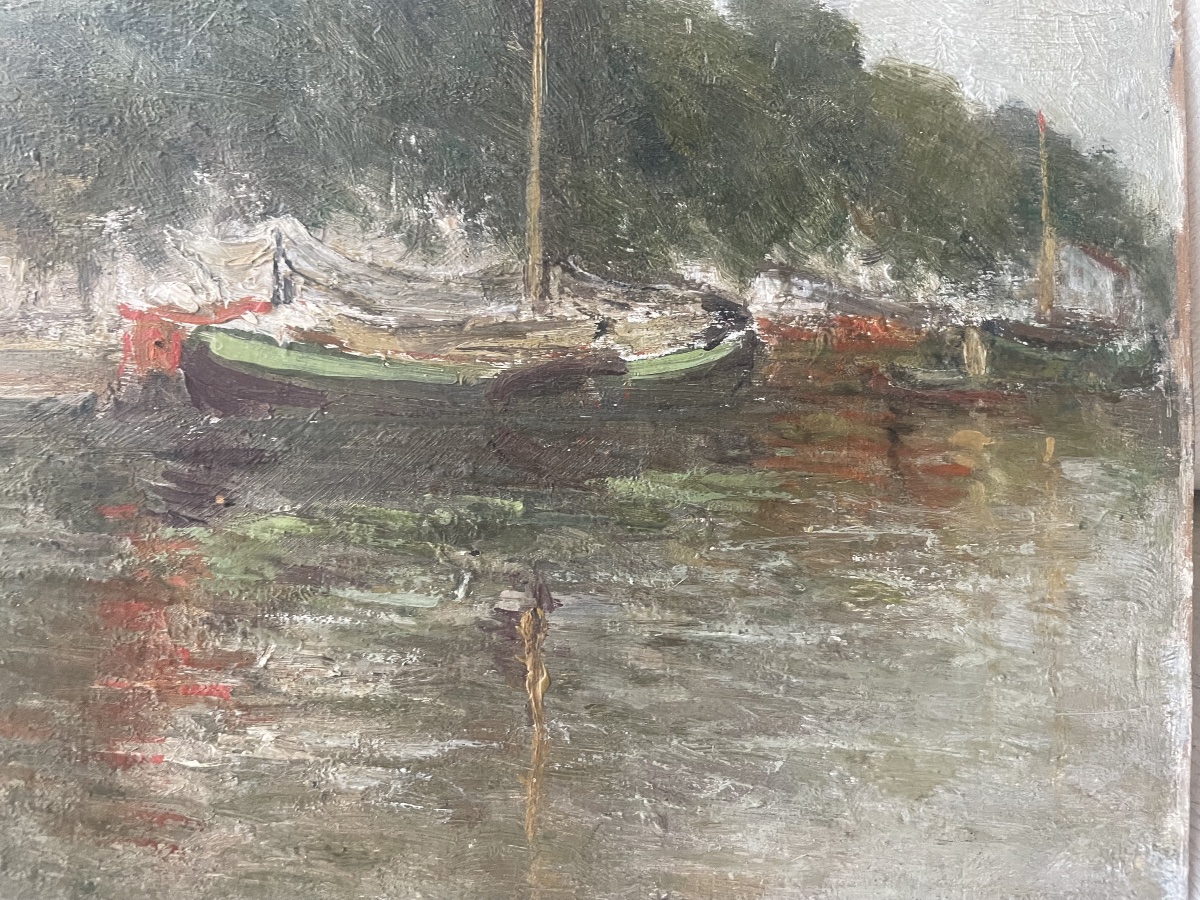 Small Harbor And Boats -photo-1