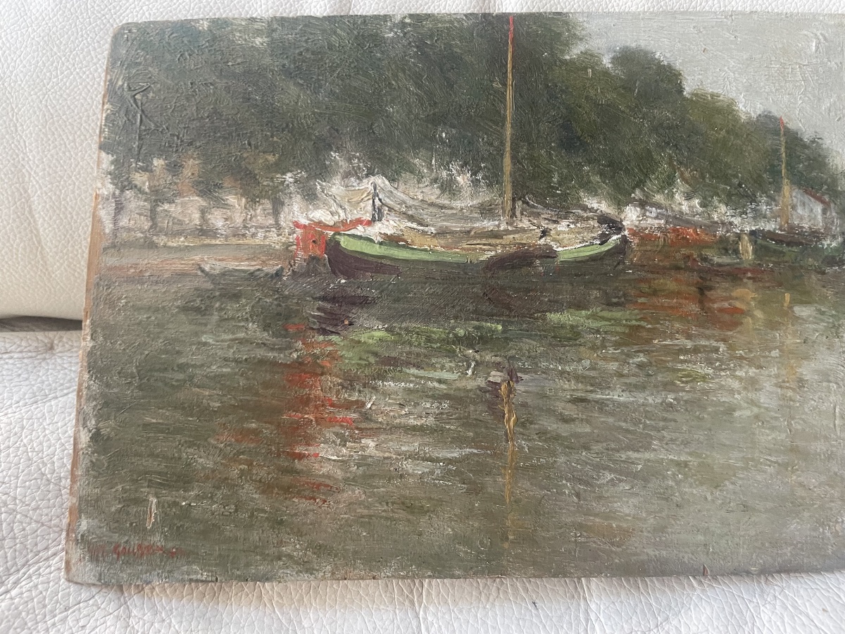 Small Harbor And Boats -photo-2