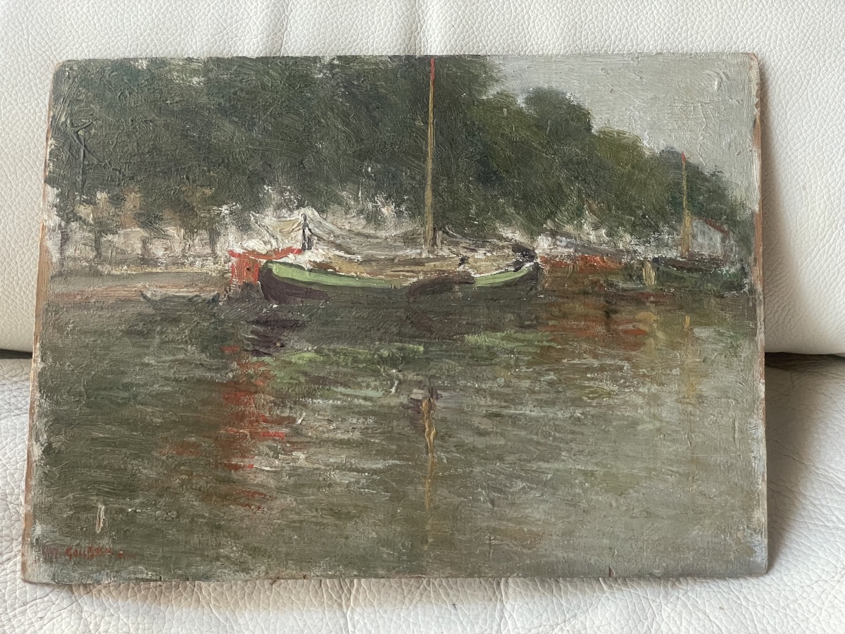 Small Harbor And Boats -photo-4