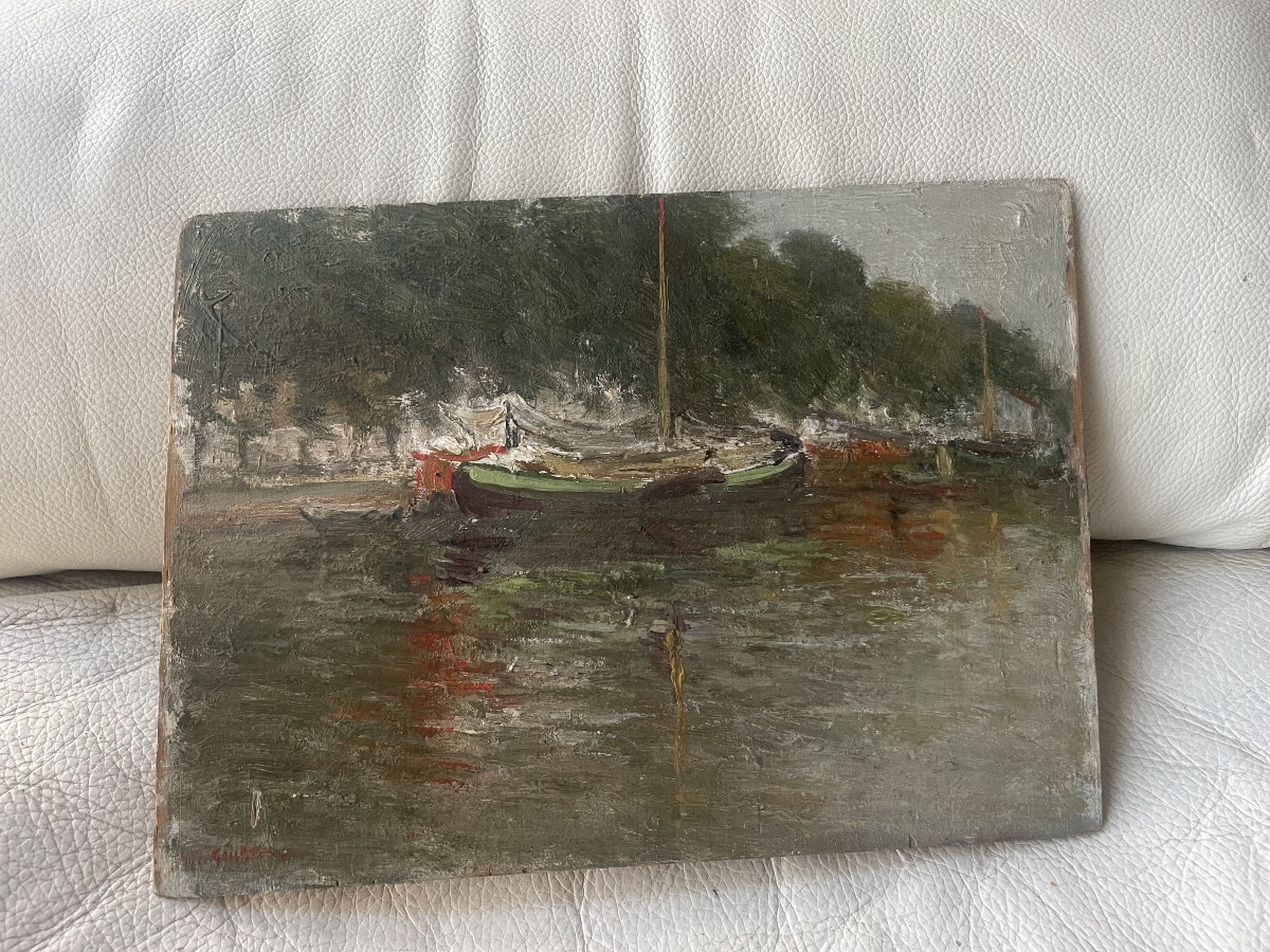 Small Harbor And Boats -photo-5