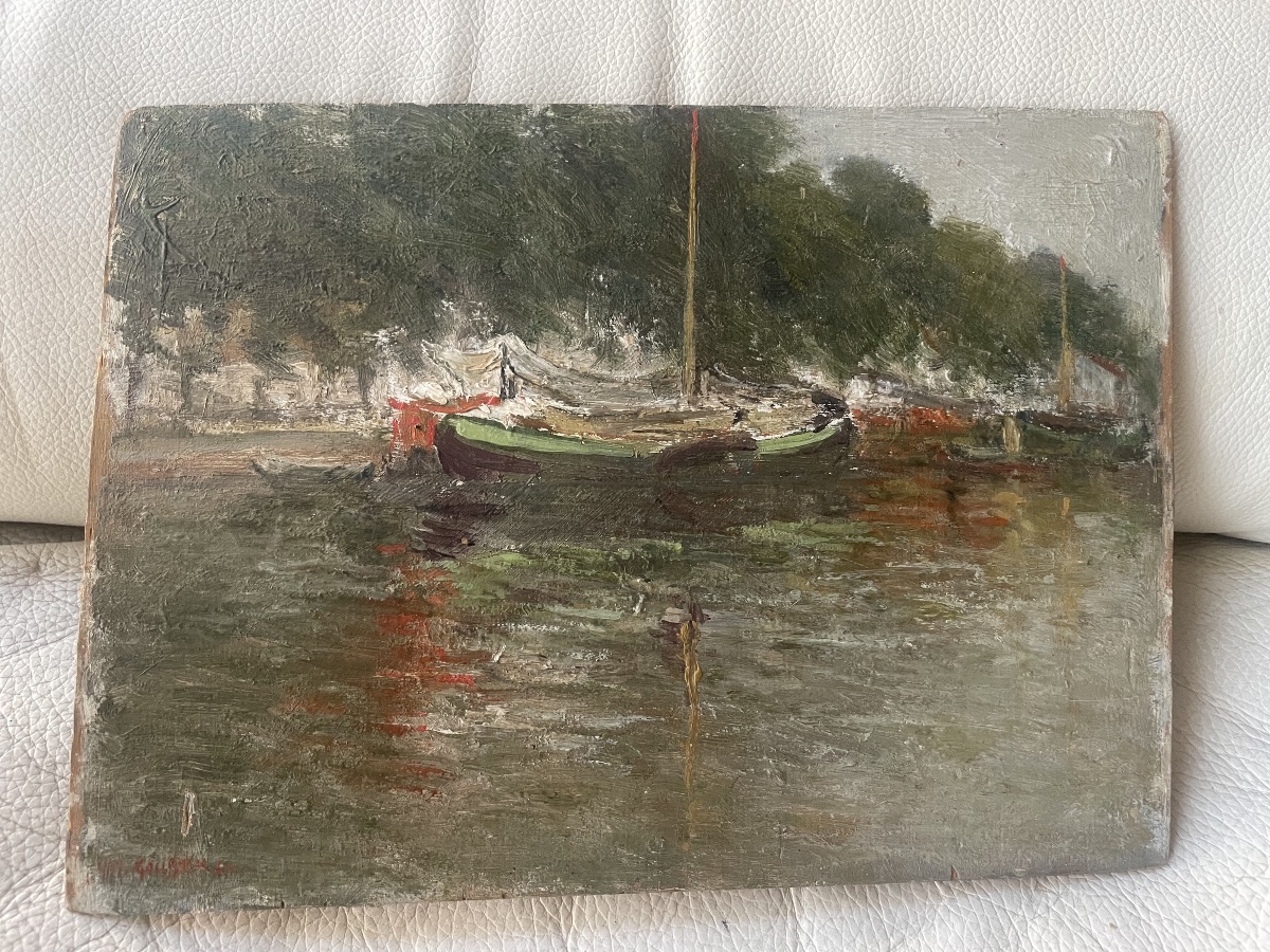 Small Harbor And Boats -photo-6
