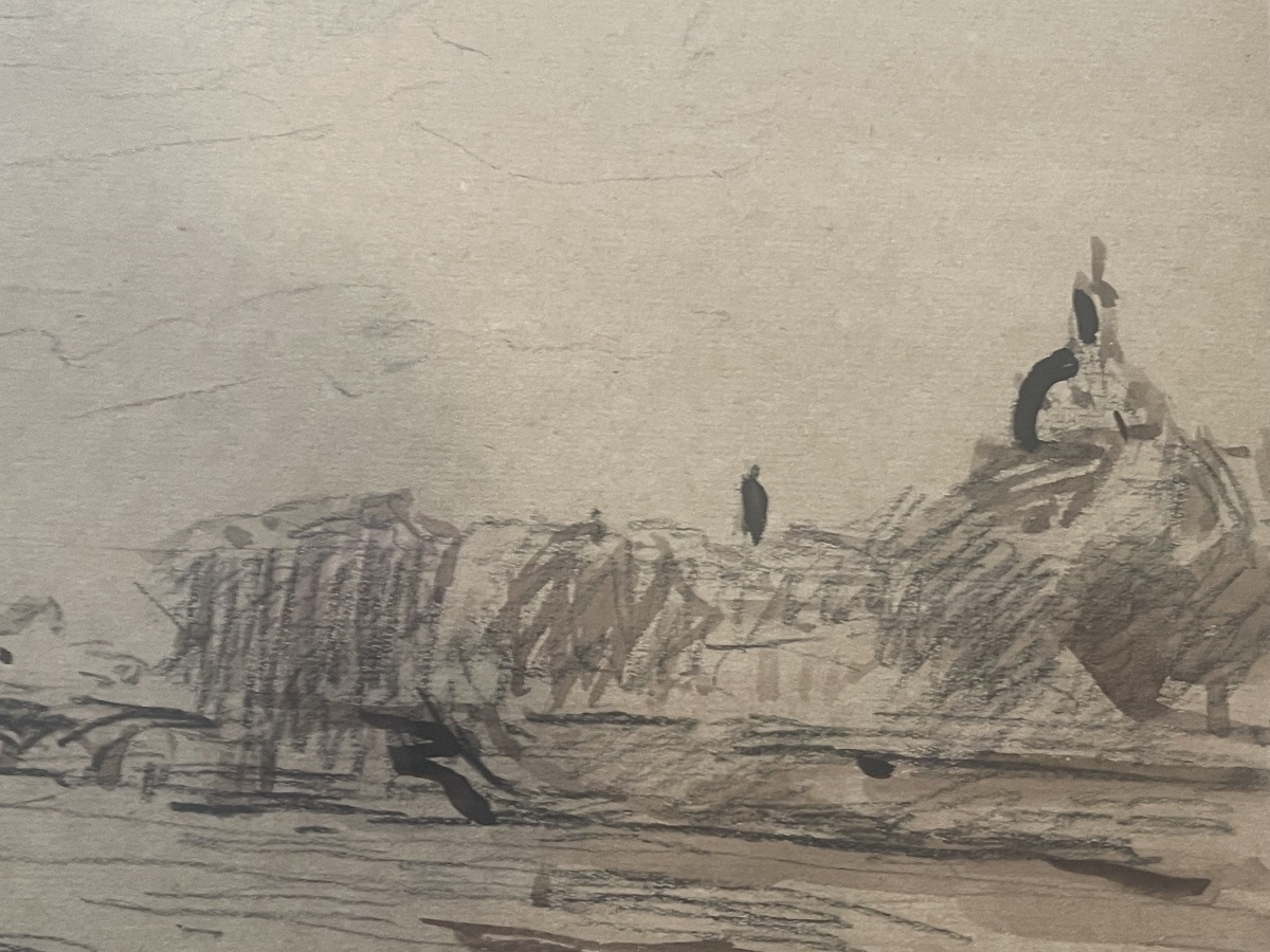 Dessin bord de Seine de Lebourg Albert -photo-4