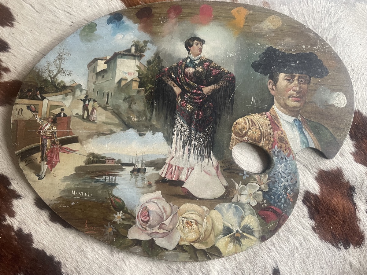 Palette animeé du peintre Martinez -photo-3