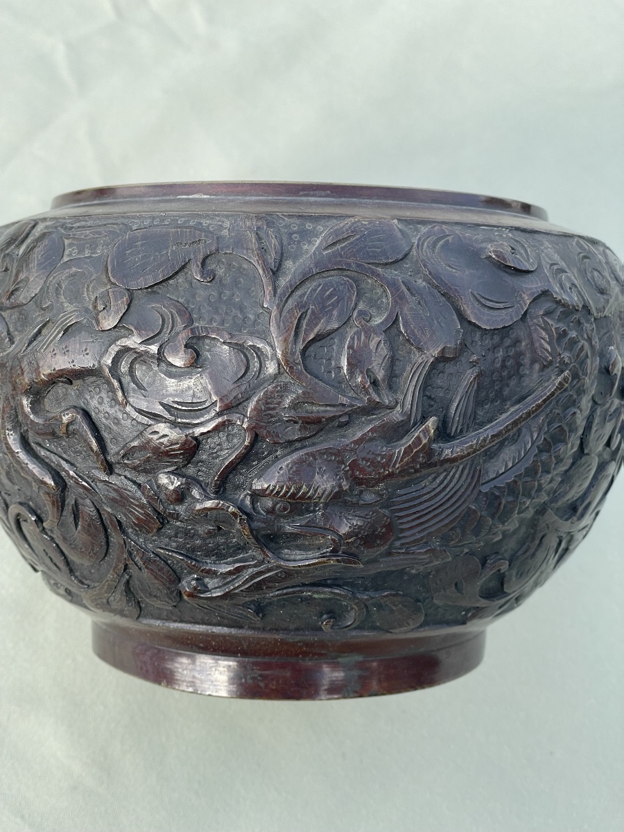 Asian Bronze Bowl  