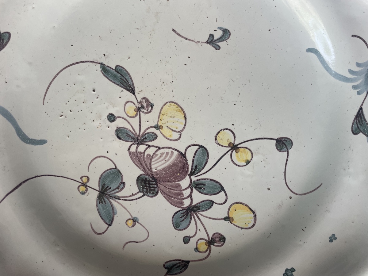 18th-century Earthenware Plate -photo-2