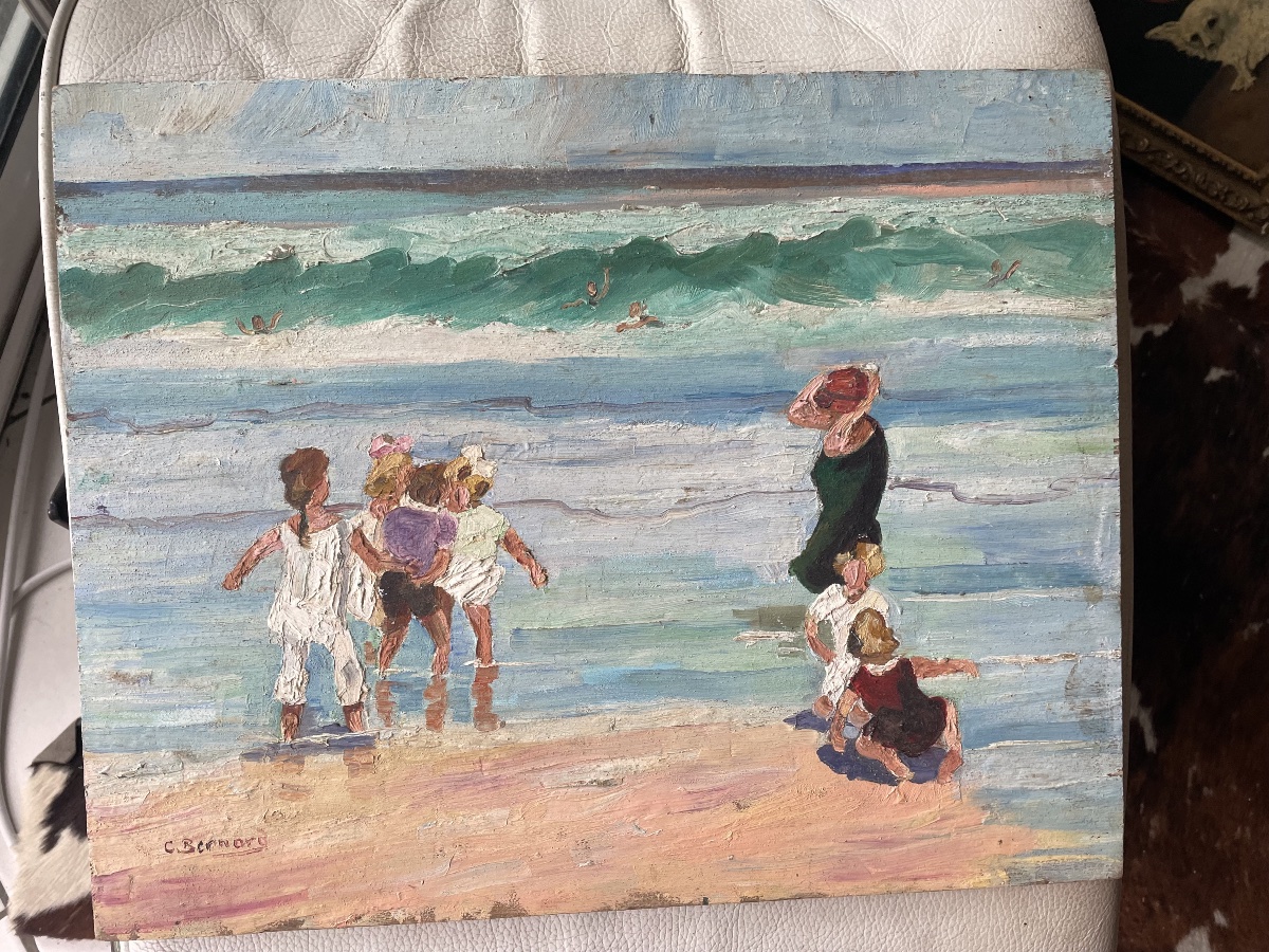 Model Boats And Children By Claude Bernard -photo-2