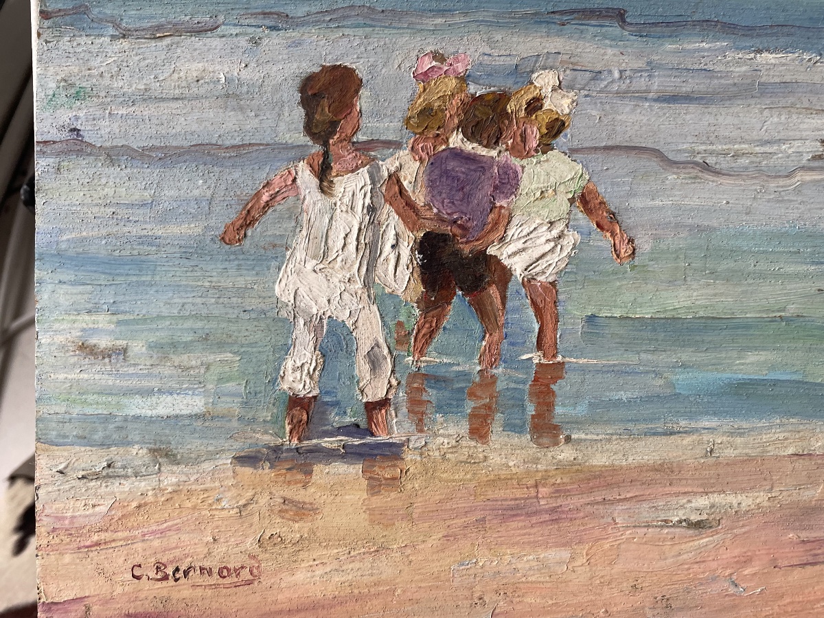Model Boats And Children By Claude Bernard -photo-1