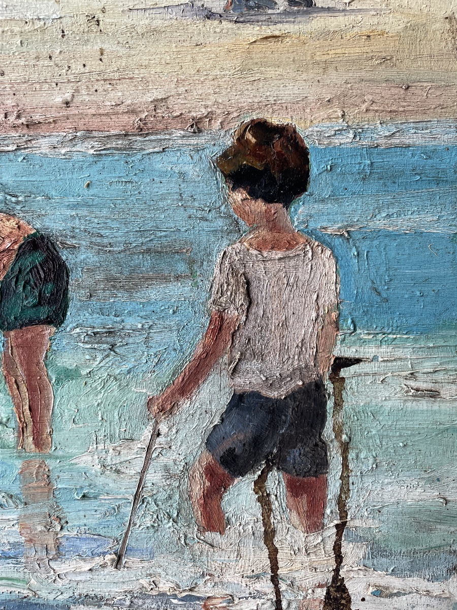 Model Boats And Children By Claude Bernard -photo-3