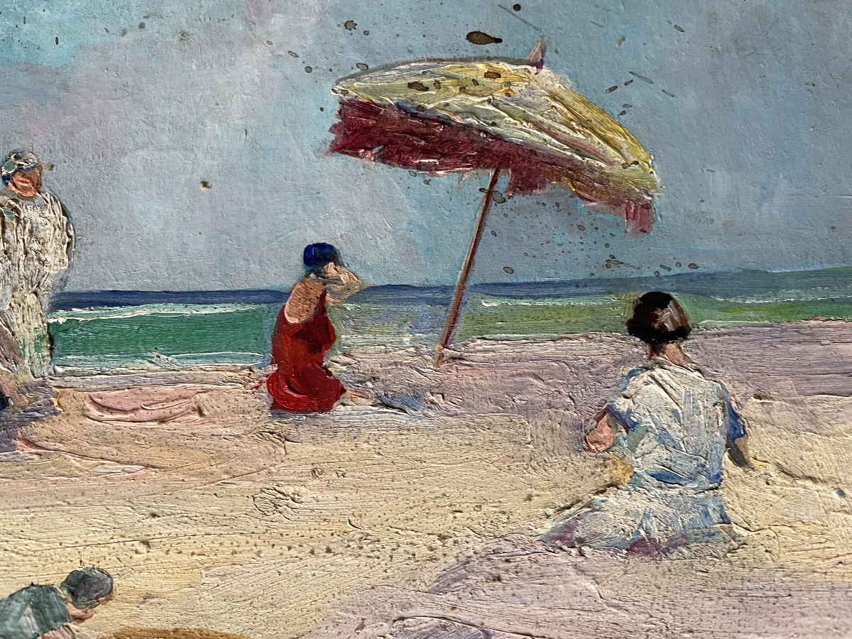 The Beach And The Pile Of Sand By Claude Bernard -photo-3