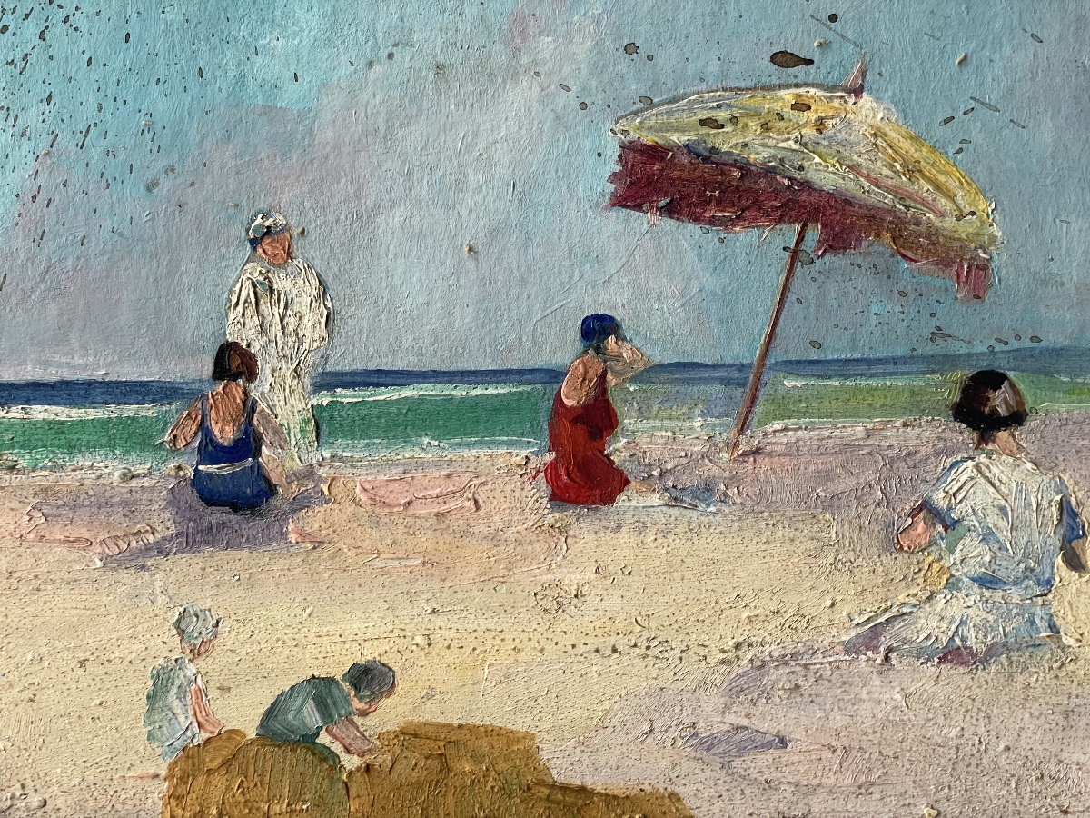 The Beach And The Pile Of Sand By Claude Bernard -photo-1