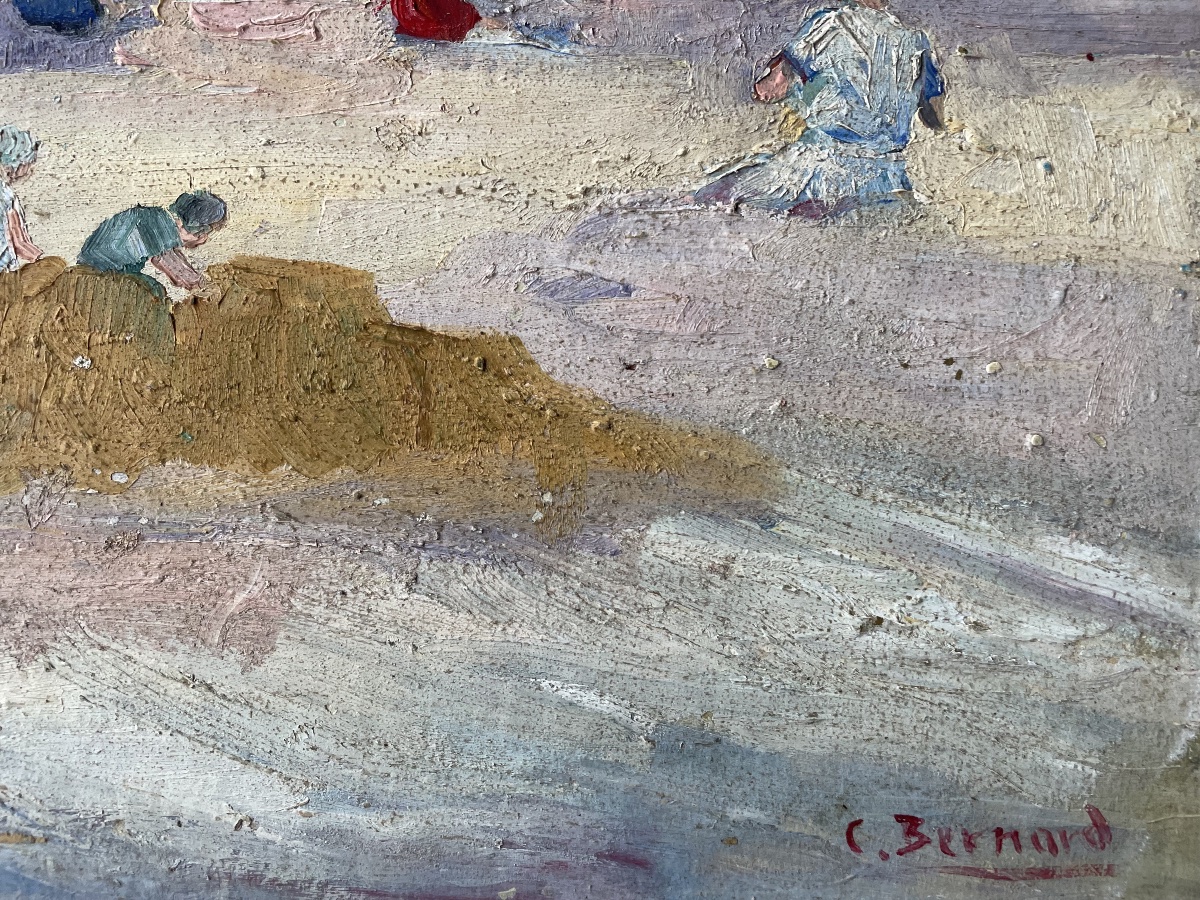 The Beach And The Pile Of Sand By Claude Bernard -photo-5