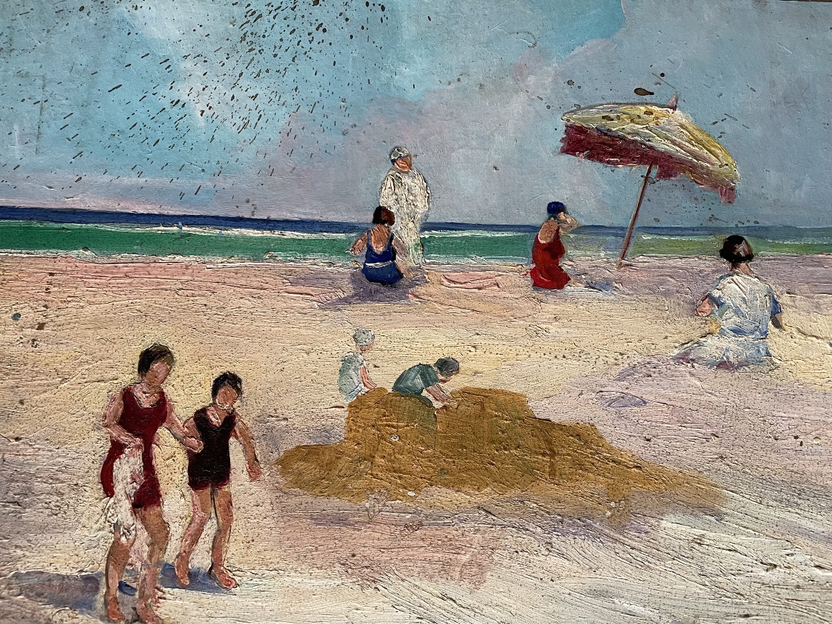 The Beach And The Pile Of Sand By Claude Bernard -photo-7