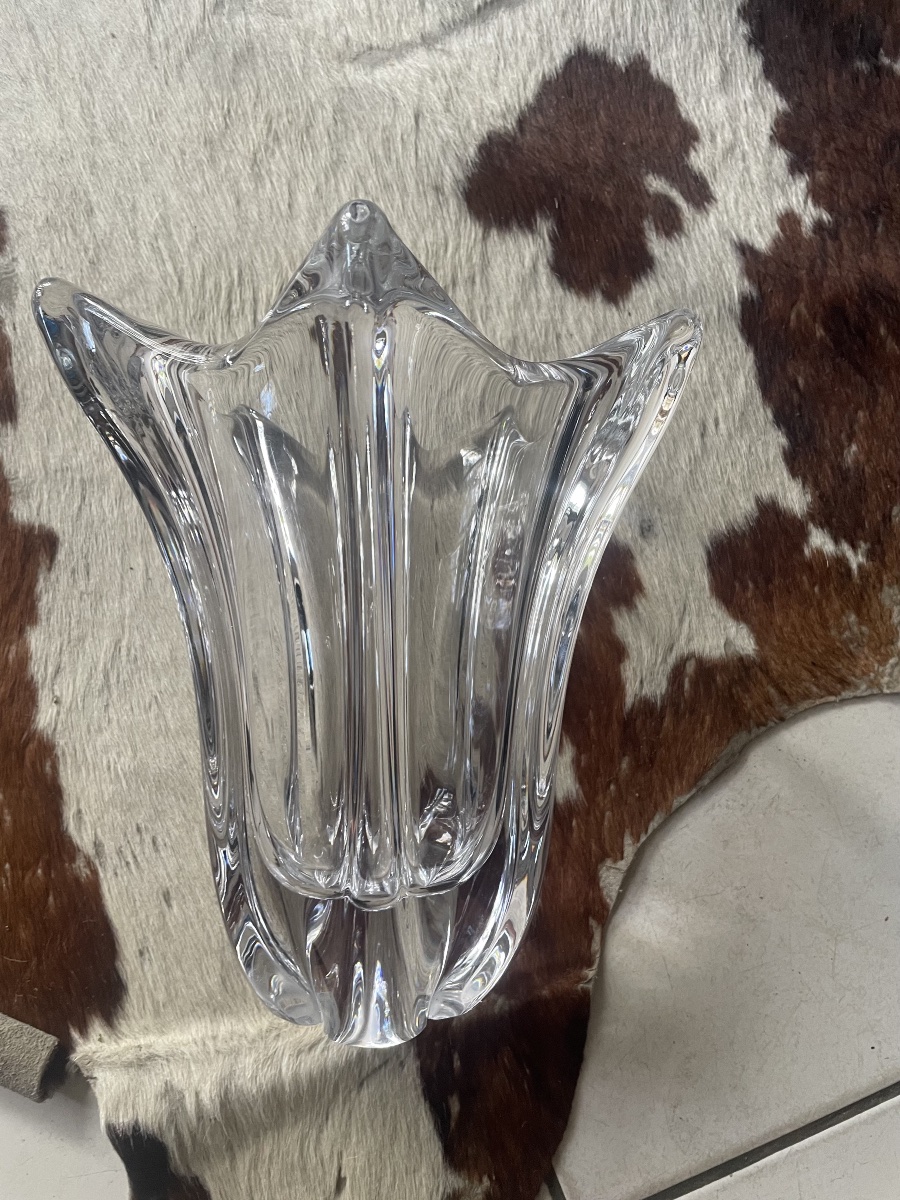 Vase cristal Daum -photo-2
