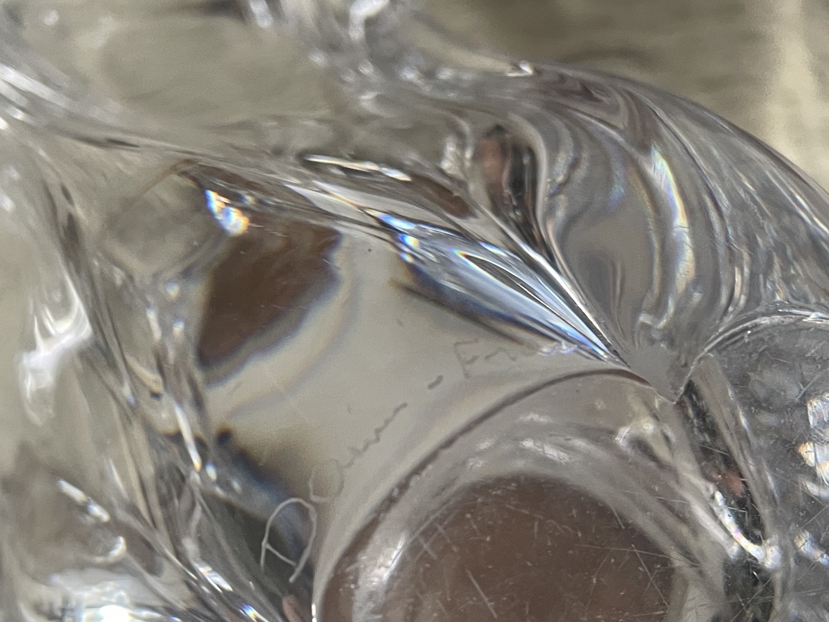 Vase cristal Daum -photo-4