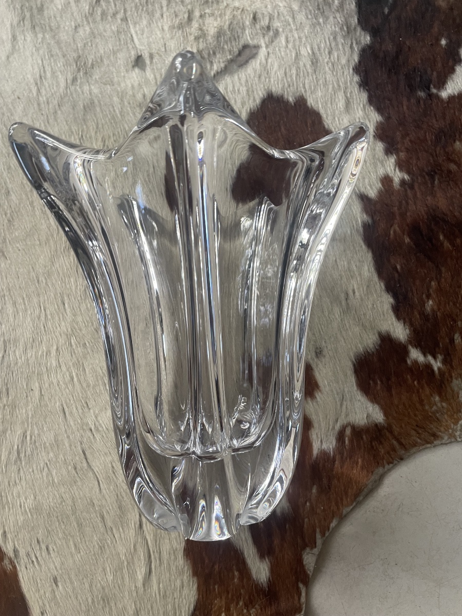Vase cristal Daum 