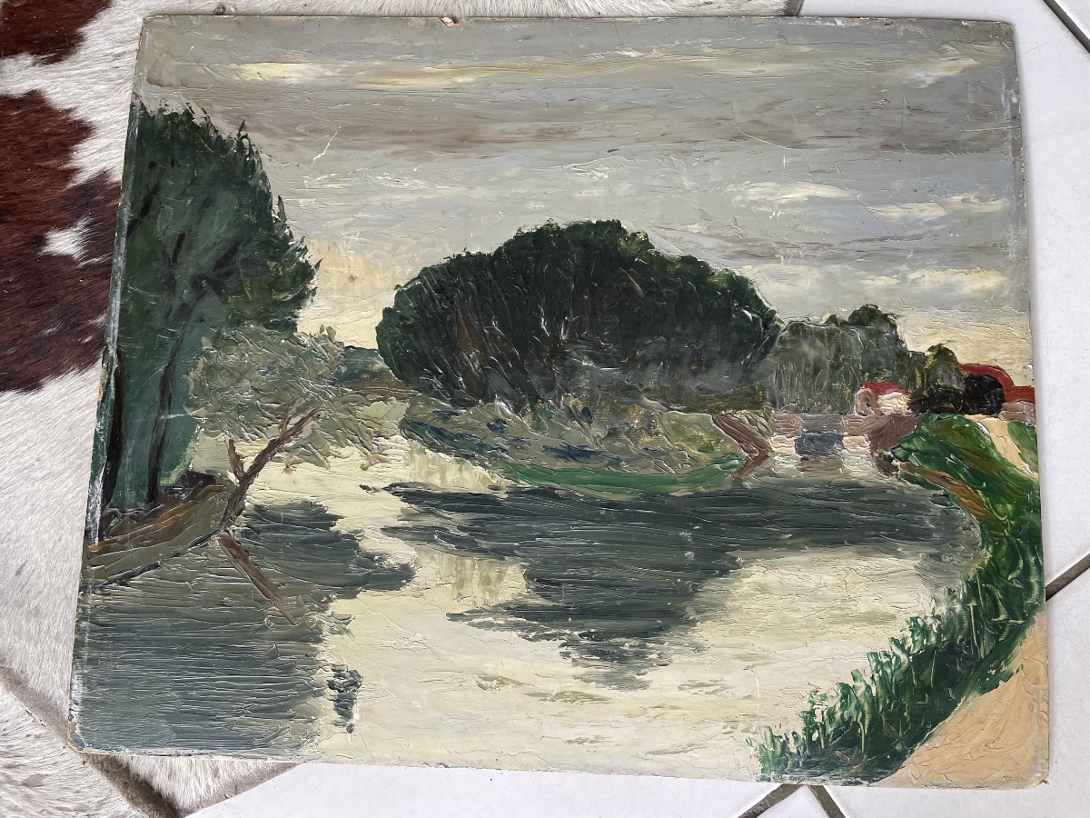 Paysage à l’étang -photo-1