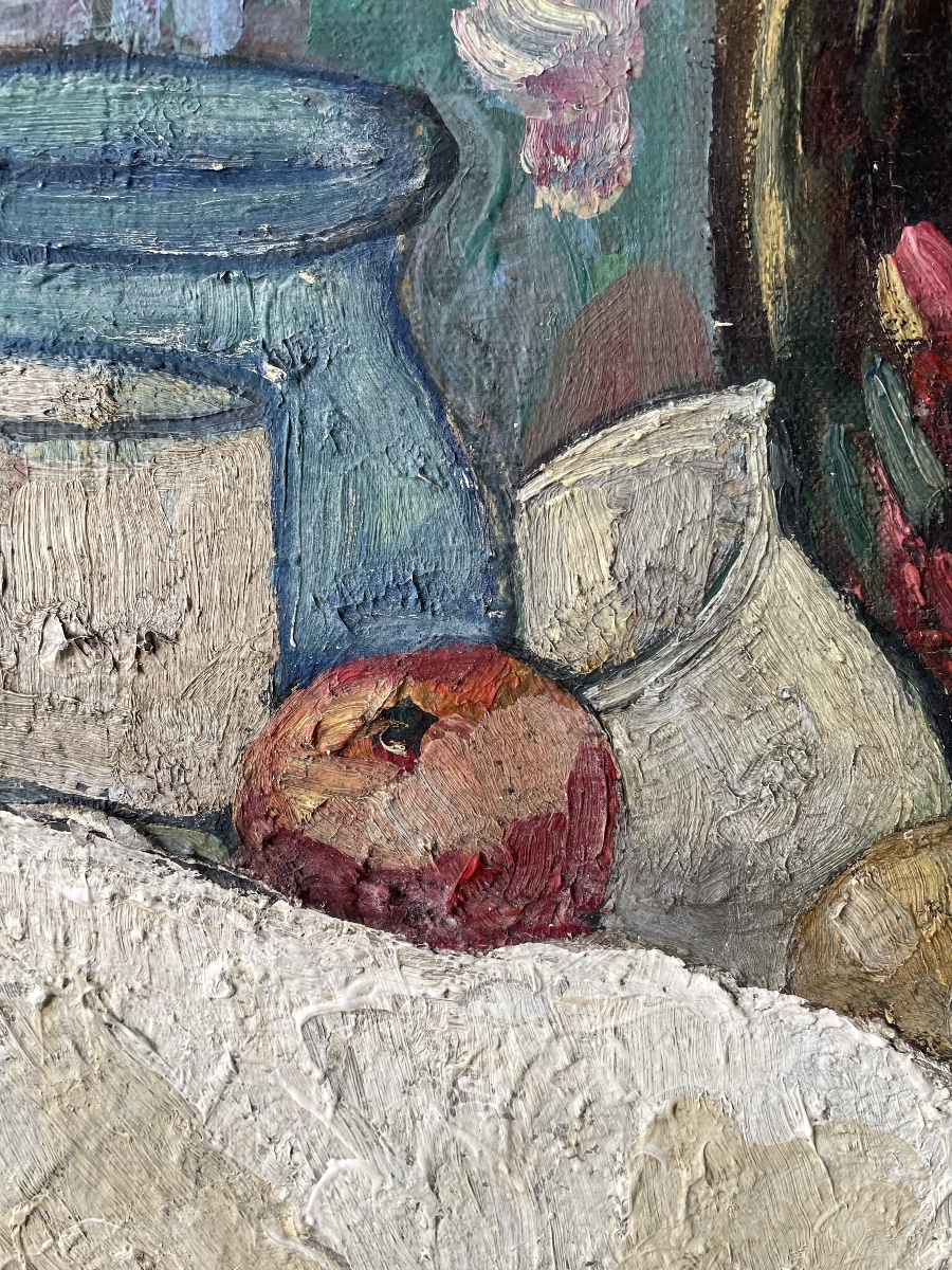 Nature morte aux Vases et fruits -photo-2