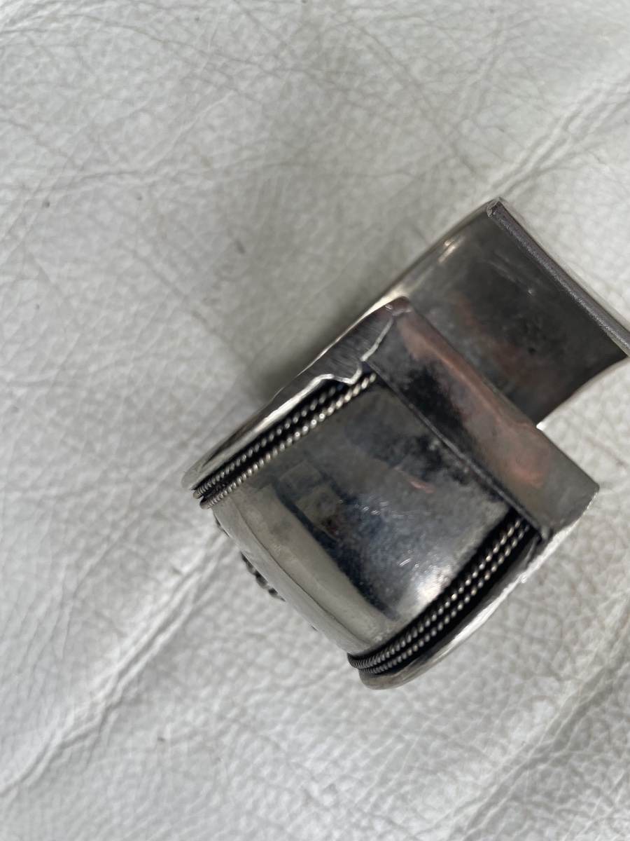 Bracelet argent et pierre dure -photo-4