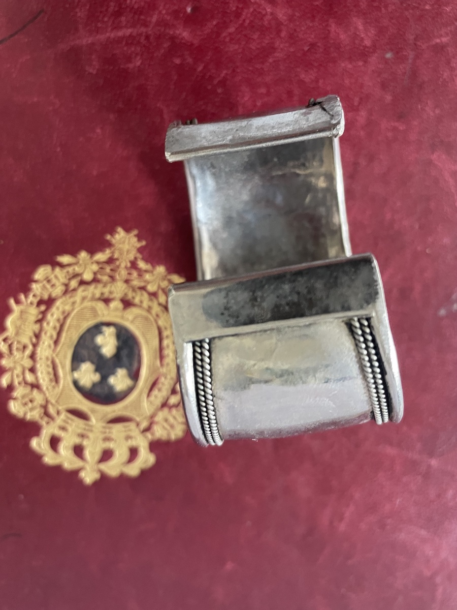 Bracelet argent et pierre dure -photo-3