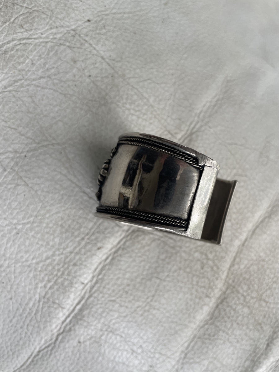 Bracelet argent et pierre dure -photo-4