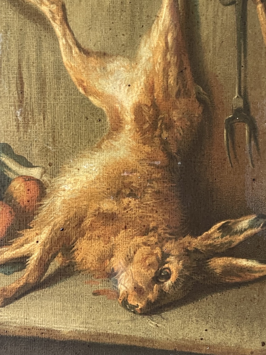 Still Life With A Hare And Vegetables -photo-3