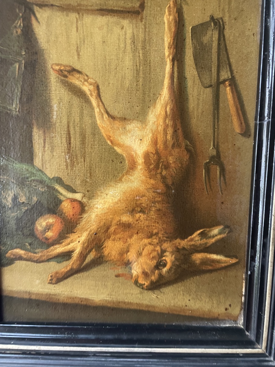 Still Life With A Hare And Vegetables -photo-1