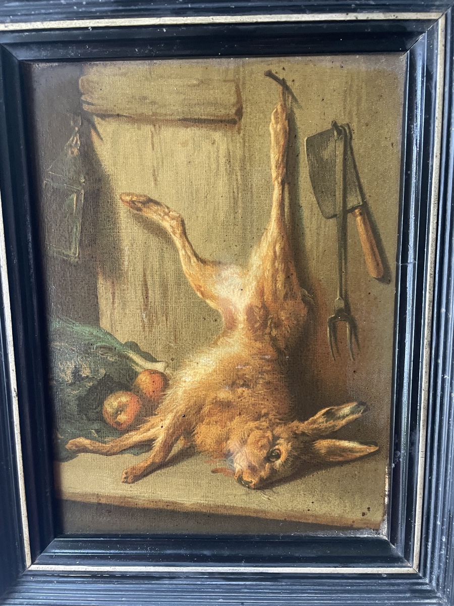 Still Life With A Hare And Vegetables -photo-2