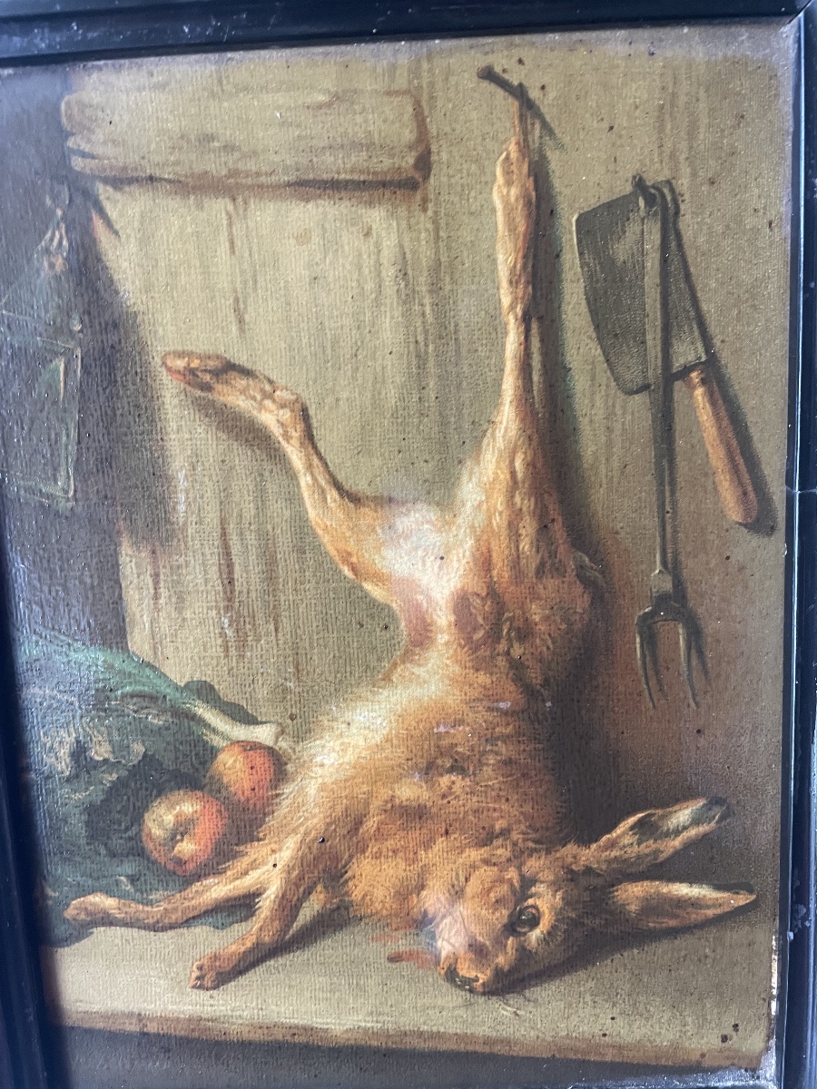 Still Life With A Hare And Vegetables -photo-3
