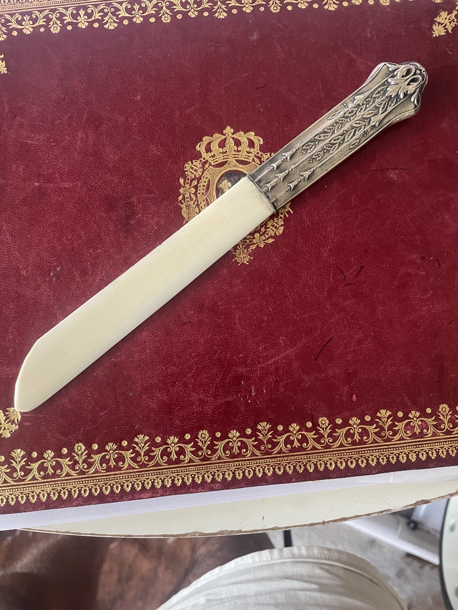 Ouvre lettre argent -photo-5