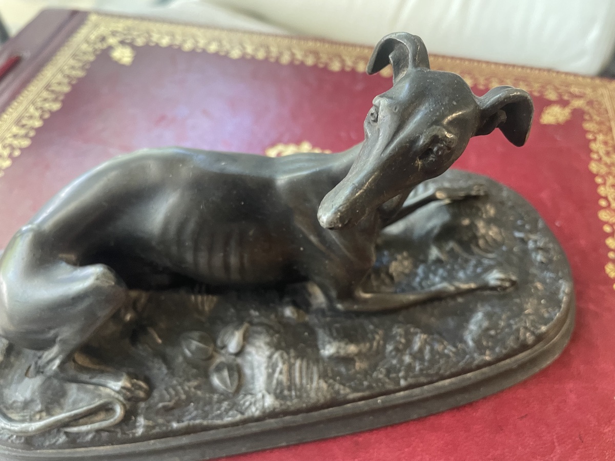 Sculpture Levrette -photo-2